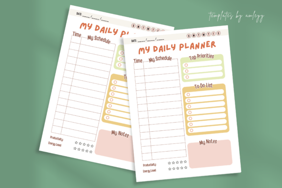 Download Cute Aesthetic Daily Planner Printable - Aesthetic daily planner Collection