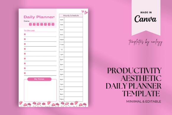 Download Productivity Aesthetic Daily Planner - Aesthetic daily planner Collection