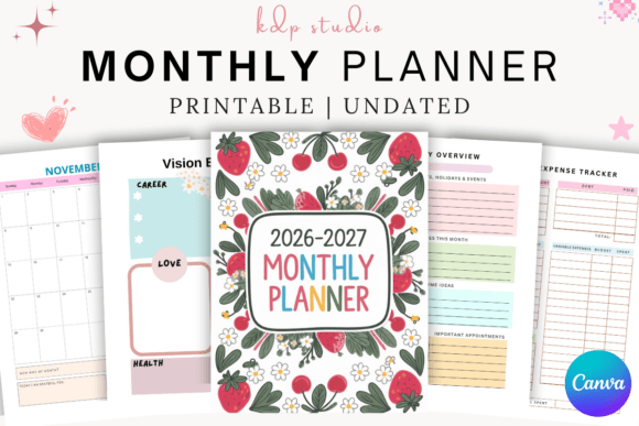 Download 2026–2027 Monthly Planner - Premium Resources