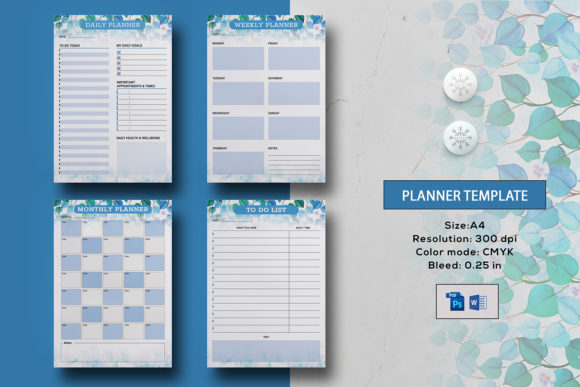 Download Printable Planner Template - Premium Bundle